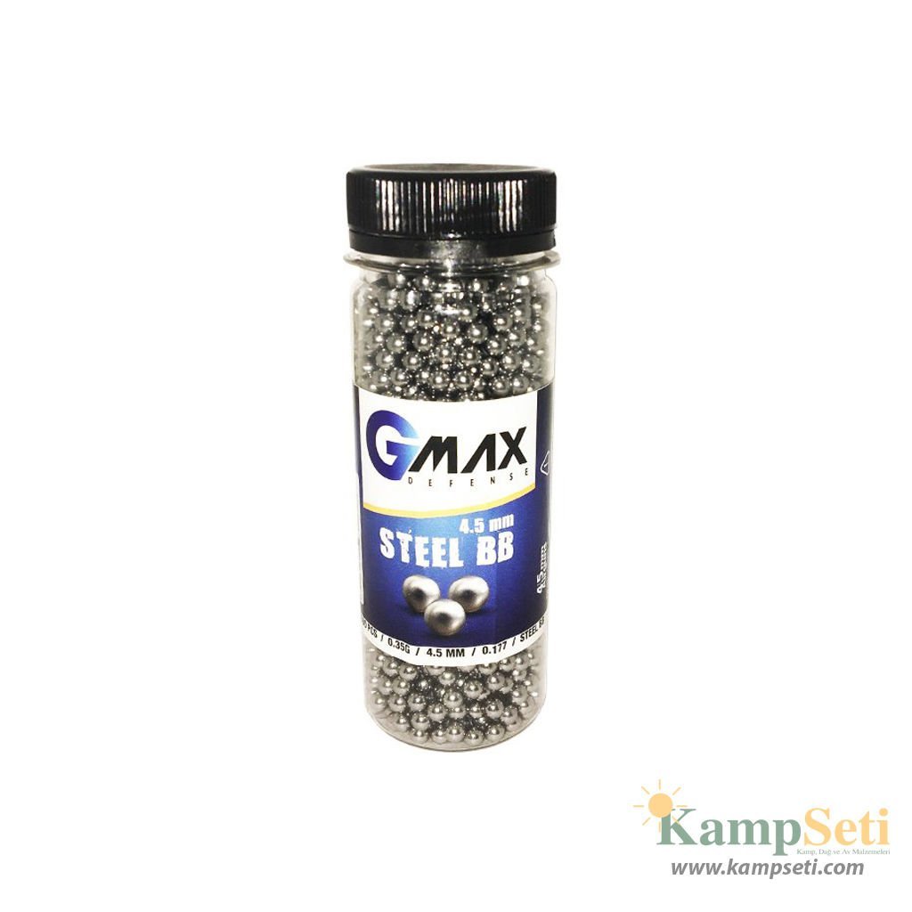 Gmax Defense 4.5 mm Çelik Bilye 1500 Adet