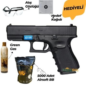 WE Glock 19 GEN4 Blowbackli Airsoft Tabanca 6mm