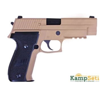 WE MK25 F226 Blowback Airsoft Tabanca Tan 6mm