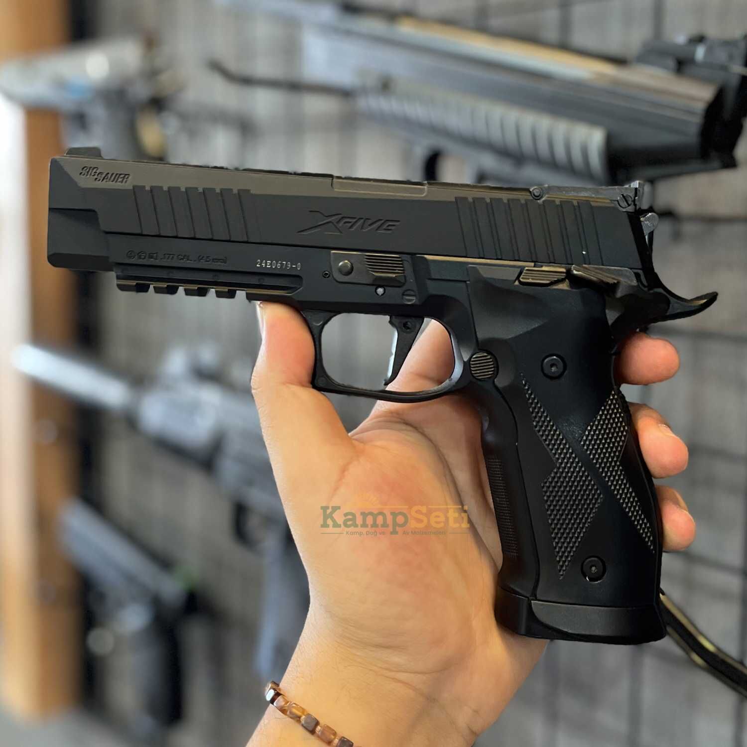 Sig Sauer P226 X-Five Silver Siyah Blowback Havalı Tabanca Pellet