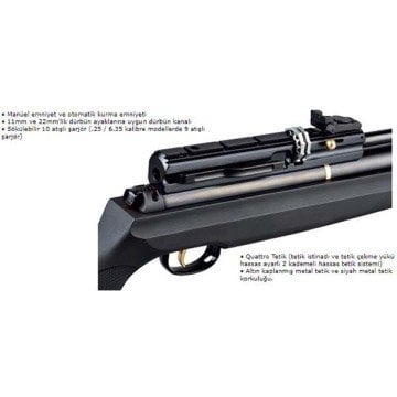 Hatsan AT44 TACTICAL 10 PCP Havalı Tüfek