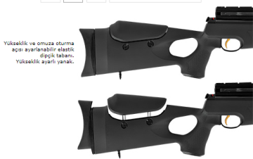 Hatsan AT44 TH 10 LONG QE PCP Havalı Tüfek