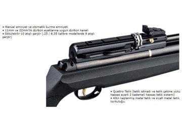 Hatsan AT44 TH 10 PCP Havalı Tüfek