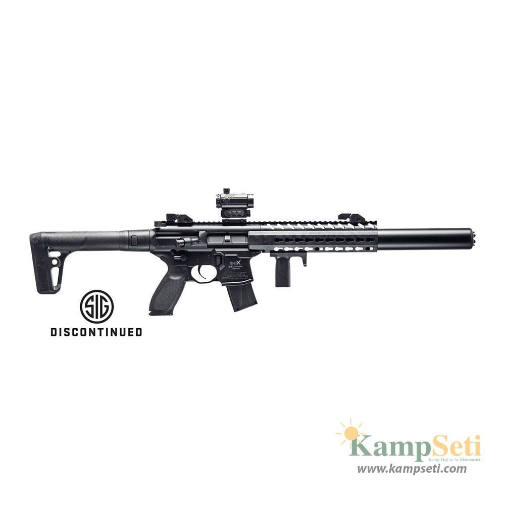 Sig Sauer MCX Red Dot Yarı Otomatik Co2 Havalı Tüfek Siyah
