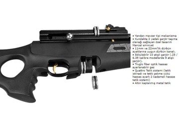Hatsan BT65 SB CAMO LW PCP Havalı Tüfek