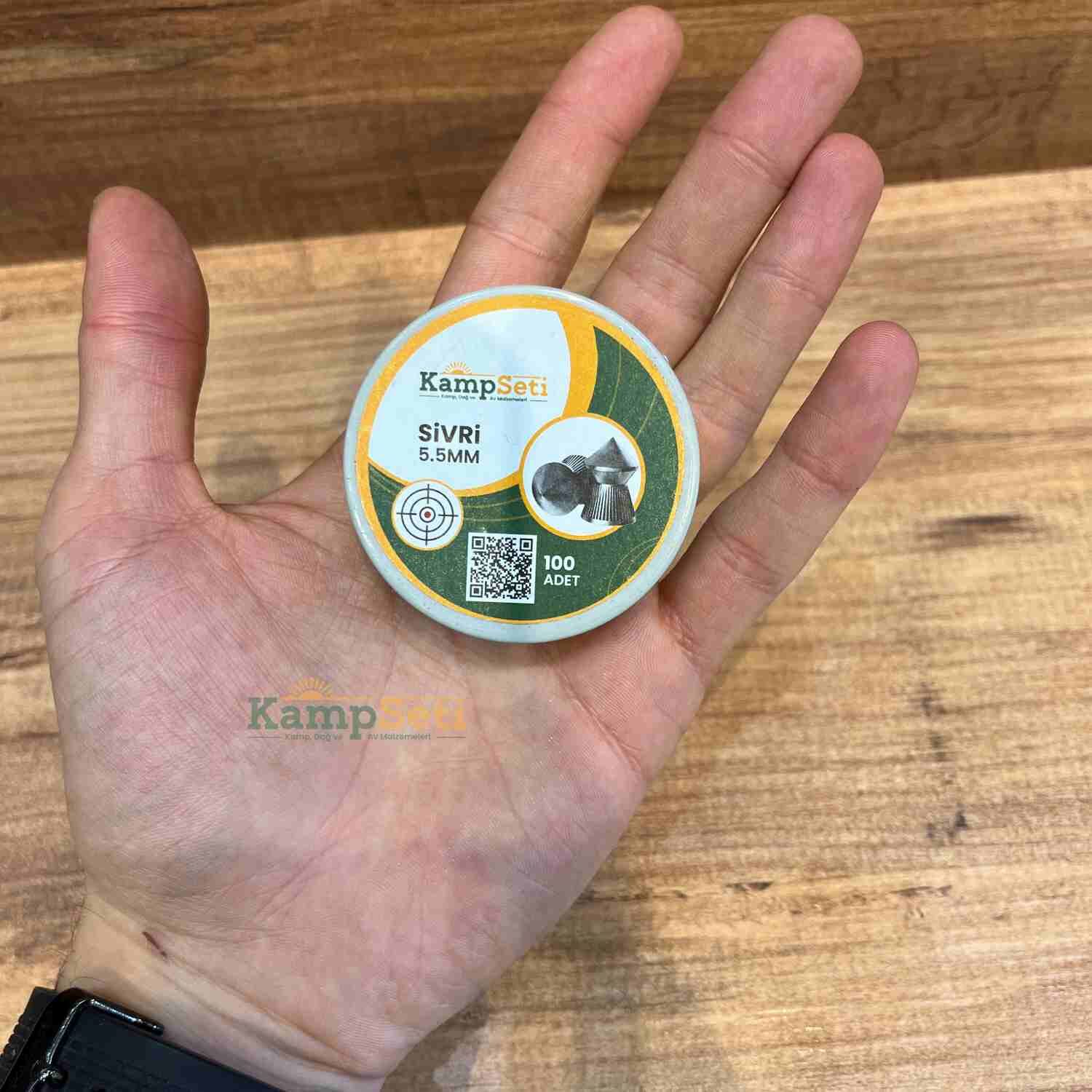 KampSeti Havalı Tüfek Saçması 5.5mm (100 Adet)