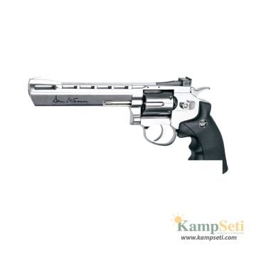 ASG Dan Wesson 6'' Revolver Toplu Airsoft Tabanca Parlak Krom