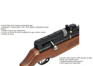 Hatsan BT65 SB Wood PCP Havalı Tüfek