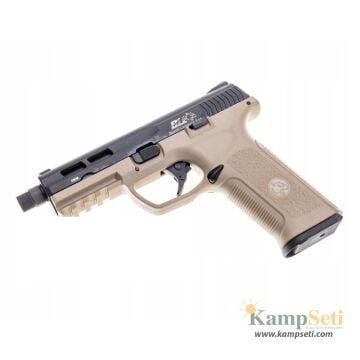 ASG ICS Black Leopard Eye XAE Tan Blowback Airsoft Tabanca
