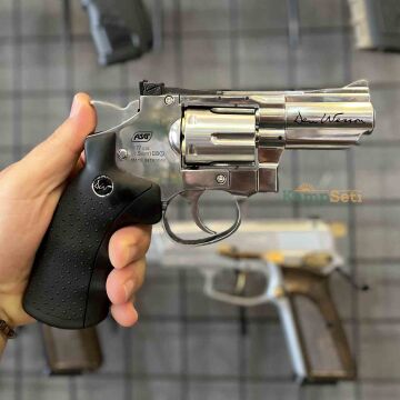 ASG Dan Wesson 2.5'' Revolver Toplu Havalı Tabanca Parlak Krom