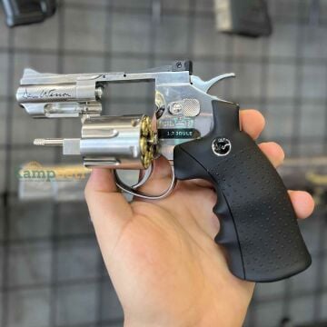 ASG Dan Wesson 2.5'' Revolver Toplu Havalı Tabanca Parlak Krom