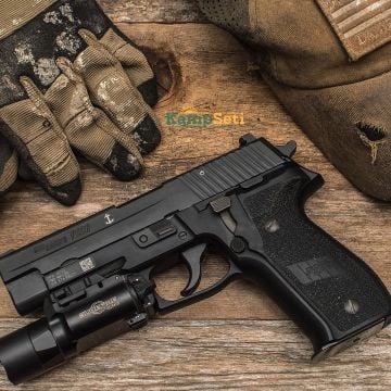 Sig Sauer P226 MK25 Blowback-GreenGas Full Metal Airsoft Tabanca Siyah