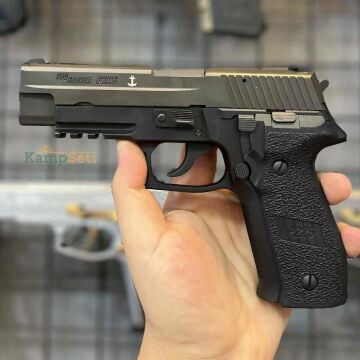Sig Sauer P226 MK25 Blowback-GreenGas Full Metal Airsoft Tabanca Siyah