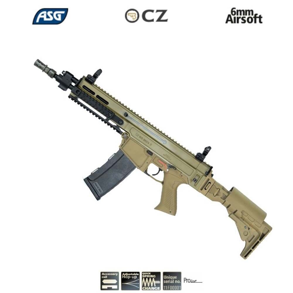 ASG CZ 805 Bren A2 Çöl AEG Airsoft Tüfek - Kamp Seti