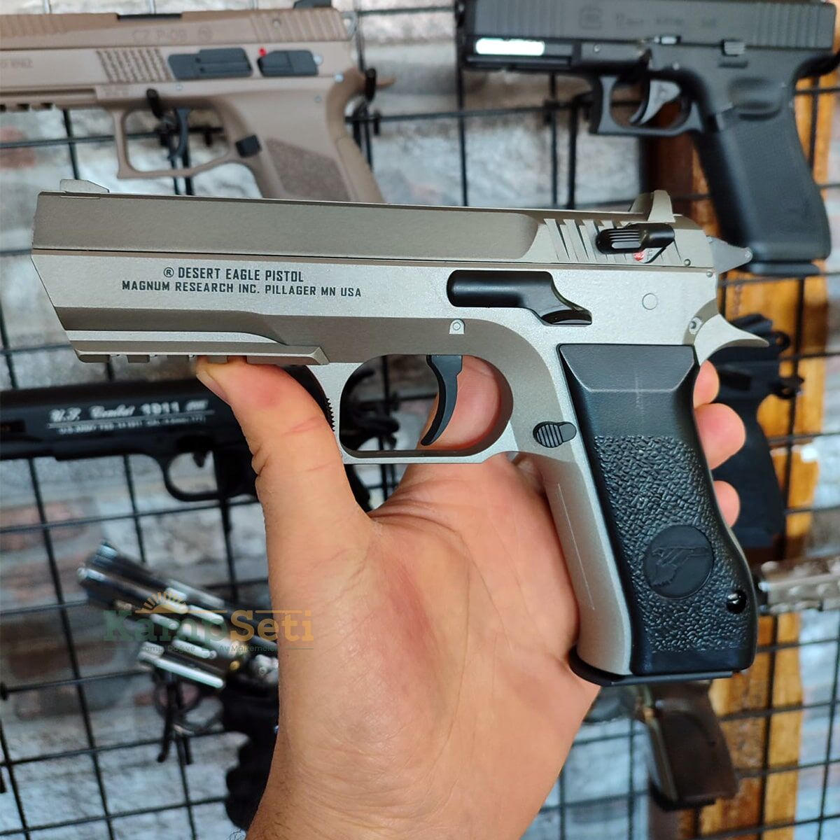 CYBERGUN Desert Eagle Baby Gümüş Airsoft Tabanca