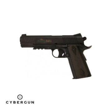 CYBERGUN Colt 1911 Rail Gun Siyah Airsoft Tabanca 6mm