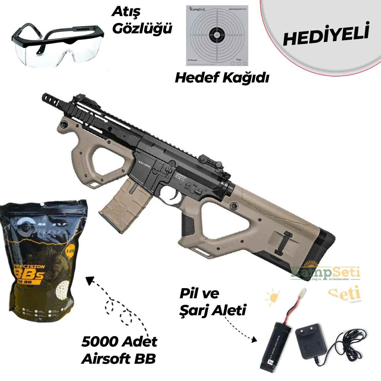ASG Hera Arms CQR SSS ICS AEG AirSoft Tüfek Çöl