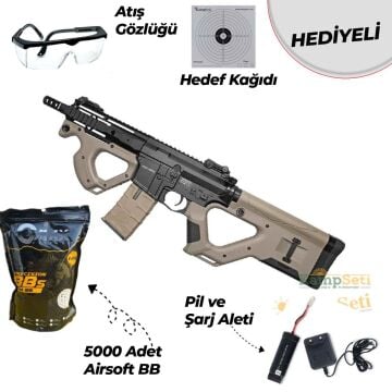 ASG Hera Arms CQR SSS ICS AEG AirSoft Tüfek Çöl