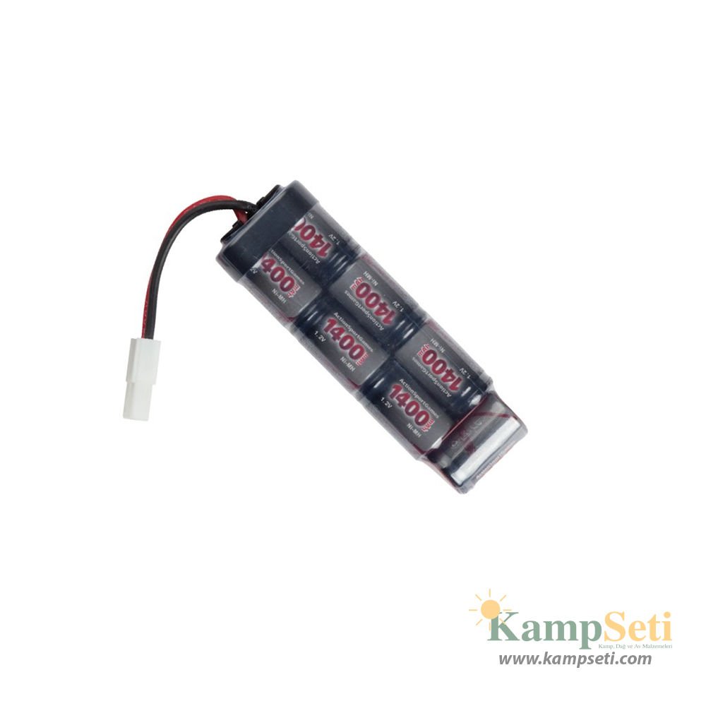 ASG 8.4 V Nimh 1400 Mah Mini-U Airsoft Pil