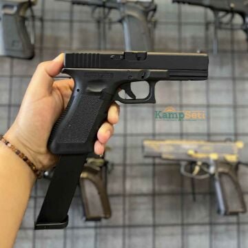 UMAREX Glock 18C Airsoft Tabanca (GreenGas-Blowback) - Siyah