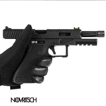 NOVRITSCH SSP18 GreenGas-Blowback Airsoft Tabanca Siyah