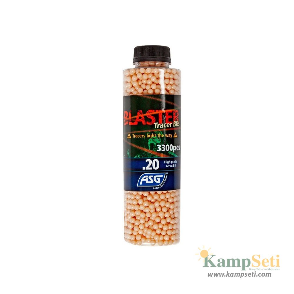 ASG Tracer 0,20 Gram 3300 Adet Kırmızı AirSoft BB