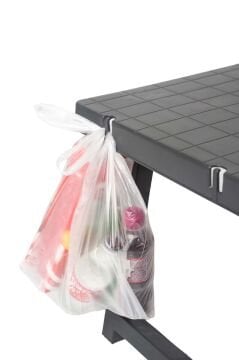 KampSeti Katlanabilir Kamp Masası-Plastik Taşınabilir Sehpa