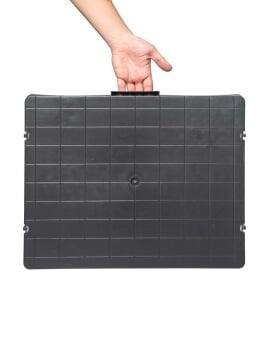 KampSeti Katlanabilir Kamp Masası-Plastik Taşınabilir Sehpa