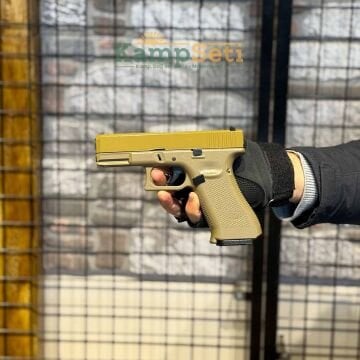 WE Glock 19X Gen5 XL GreenGas-Blowback Airsoft Tabanca TAN