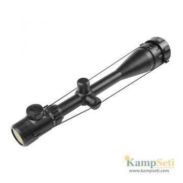 Yüksek Kaliteli 6-24X50 AOEG Tüfek Dürbünü Çift Işık Kırmızı Yeşil Kaynaklı Zoomlu (B)