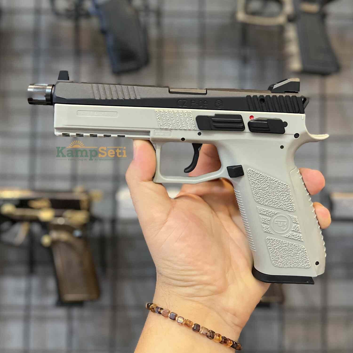 ASG CZ P09 Urban Grey Blowback Airsoft Tabanca (Lisanslı)