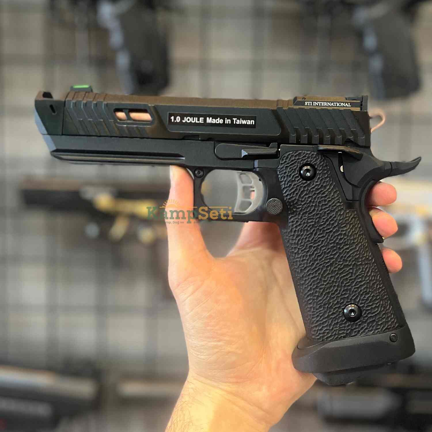 ASG STI PIT Viper Blowback Airsoft Tabanca Siyah