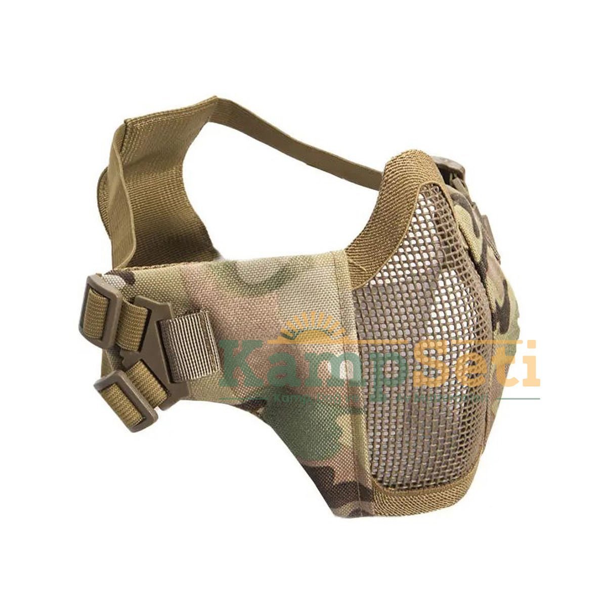 ASG Airsoft Ağız Maskesi Kulak Korumalı Kamuflaj