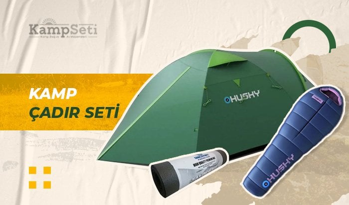 Çadır, uyku tulumu, kamp sandalyesi setleri en ucuz fiyatlarla
